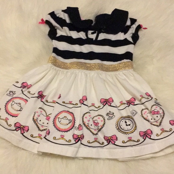 Hello Kitty Alice in Wonderland dress 12M - Picture 3 of 6